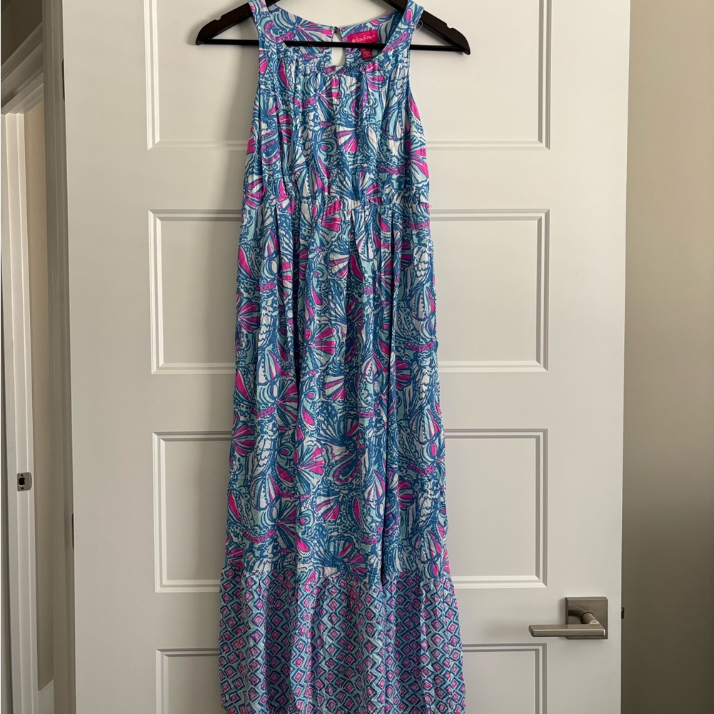 Lily Pulitzer Girls Sleeveless Dress 10/12